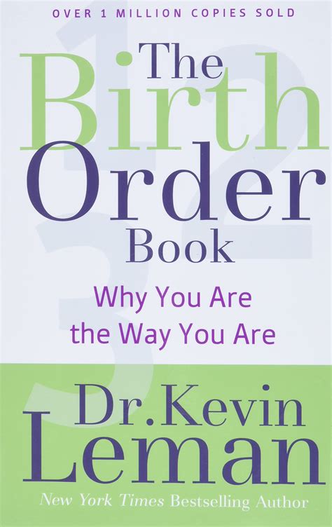 The Birth Order Book Why You Are the Way You Are Kindle Editon