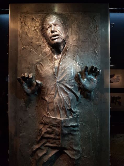 The Birth of Han Solo in Carbonite