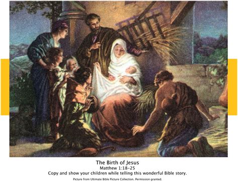 The Birth of Jesus Bible Stories PDF