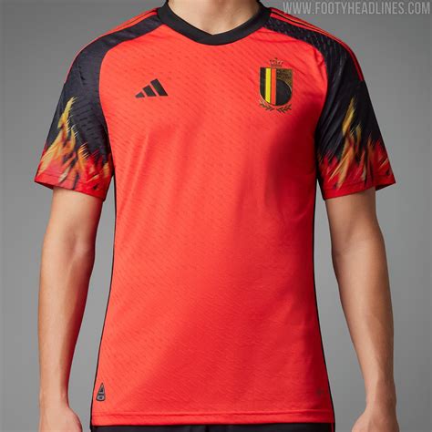 The Birth of the Belgium Football Team Jersey