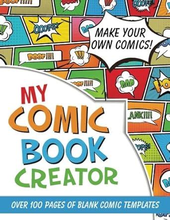 The Blank Comic Book Creator Advanced Blank Comic Books Collection Doc