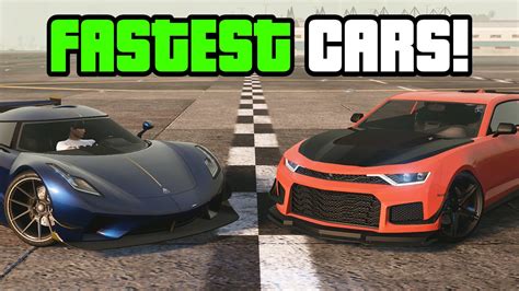 The Blazing Speed of GTA 5: Unveiling the Game's Fastest Cars