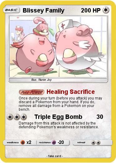 The Blissey Card Family