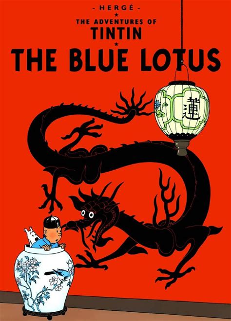 The Blue Lotus The Adventures of Tintin Kindle Editon