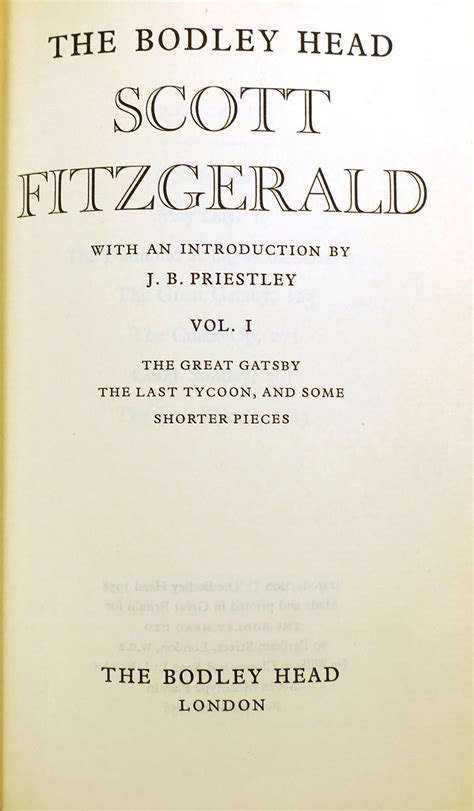 The Bodley Head Scott Fitzgerald v 6 PDF