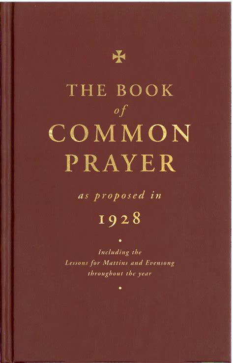 The Book Of Common Prayer Kindle Editon