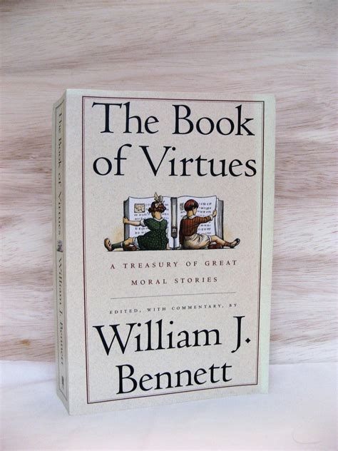 The Book of Virtues A Treasury of Great Moral Stories PDF