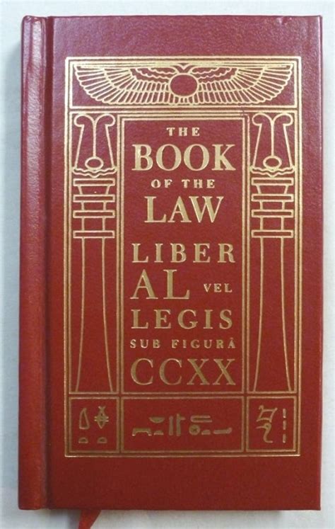 The Book of the Law Liber Al Vel Legis Reader
