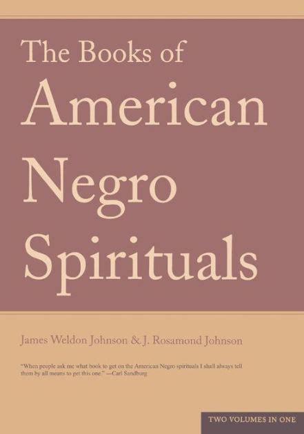 The Books Of American Negro Spirituals Da Capo Paperback Doc