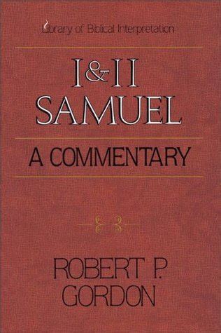 The Books of I and II Samuel A Commentary Reader