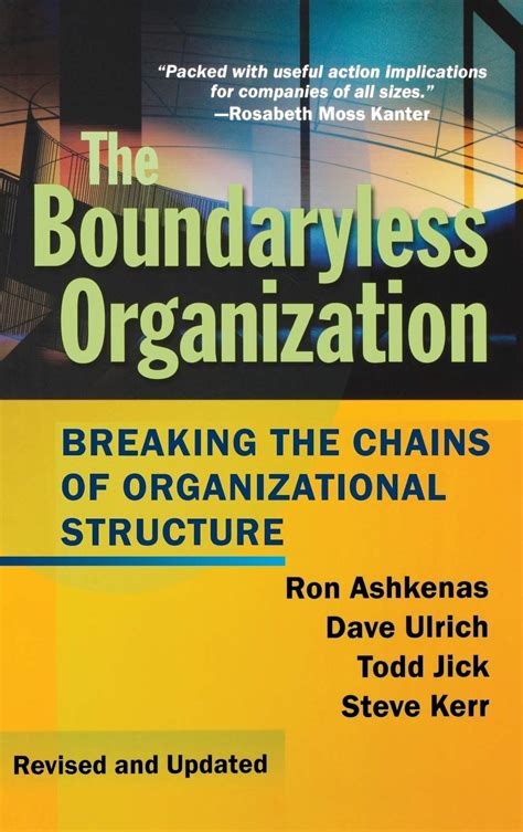 The Boundaryless Organization: Breaking the Chains of Organization Structure, Revised and Updated PDF