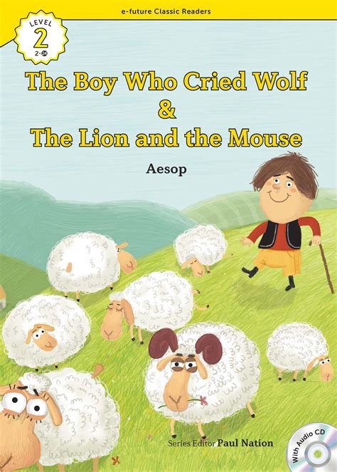 The Boy Who Cried Wolf and The Lion and the Mouse Level2 Book 24 Kindle Editon