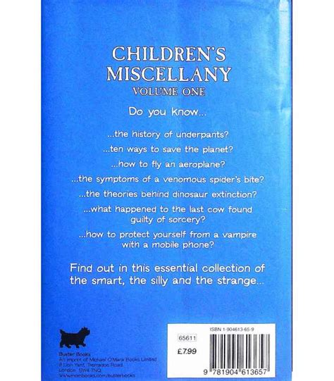 The Boys Miscellany Childrens Miscellany