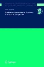 The Brauer-Hasse-Noether Theorem in Historical Perspective 1st Edition Epub