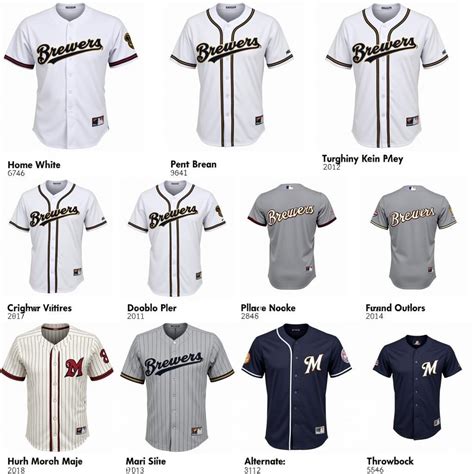 The Brewers' Jersey: A Symbol of Pride and History