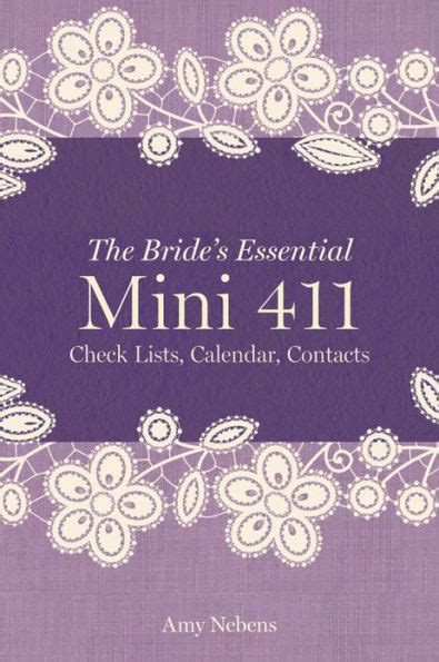 The Bride's Essential Mini 411 Checklists Reader