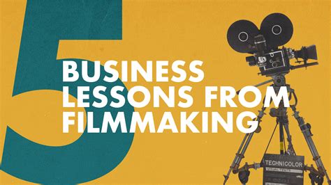 The Business of Filmmaking: Strategies for Success