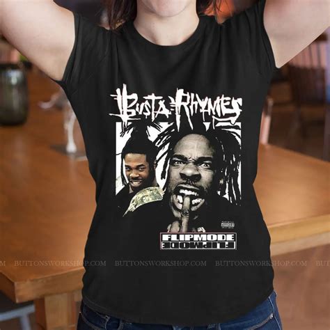 The Busta Rhymes logo t-shirt: