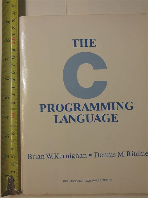 The C Programming Language Ritchie & Kernighan pdf Kindle Editon