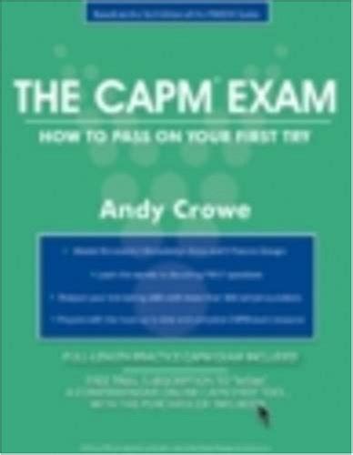 The CAPM Exam How to Pass on Your First Try Test Prep series Doc