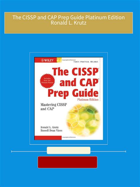 The CISSP and CAP Prep Guide: Platinum Edition Kindle Editon