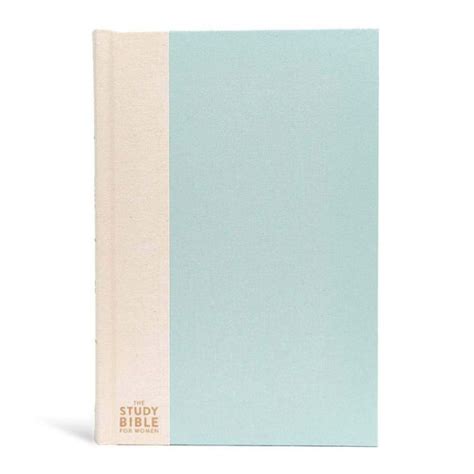 The CSB Study Bible For Women Light Turquoise Sand Hardcover Doc