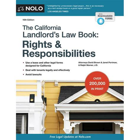The California Landlord s Law Book Rights and Responsibilities with CDROM California Landlord s Law Book Rights and Responsibilities Reader