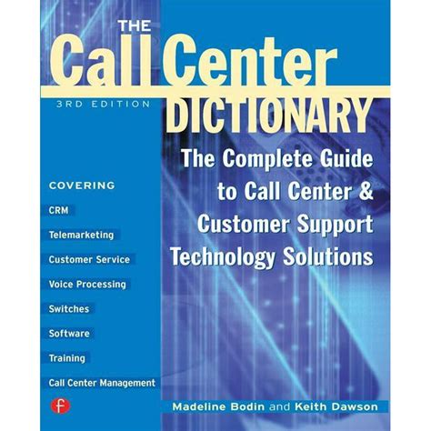 The Call Center Dictionary Epub