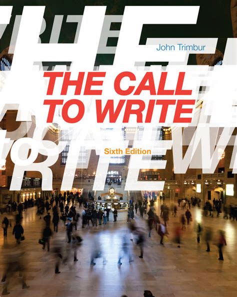 The Call to Write PDF