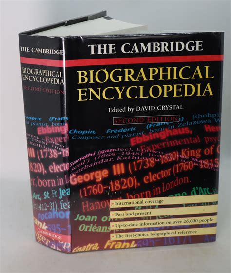 The Cambridge Biographical Encyclopedia Epub