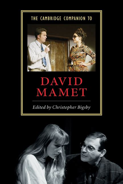 The Cambridge Companion to David Mamet Cambridge Companions to Literature Reader