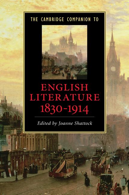 The Cambridge Companion to English Literature Reader