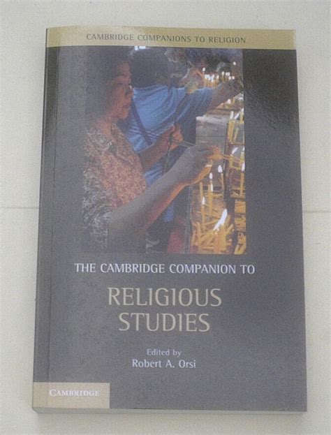 The Cambridge Companion to Religious Studies Reader