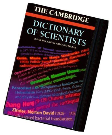 The Cambridge Dictionary of Scientists Kindle Editon