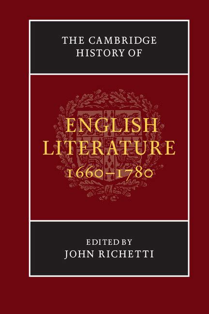 The Cambridge History of English Literature PDF