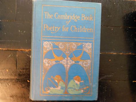 The Cambridge book of poetry for children with active text in contents