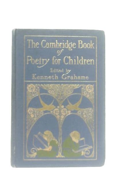 The Cambridge book of poetry for children with active text in contents