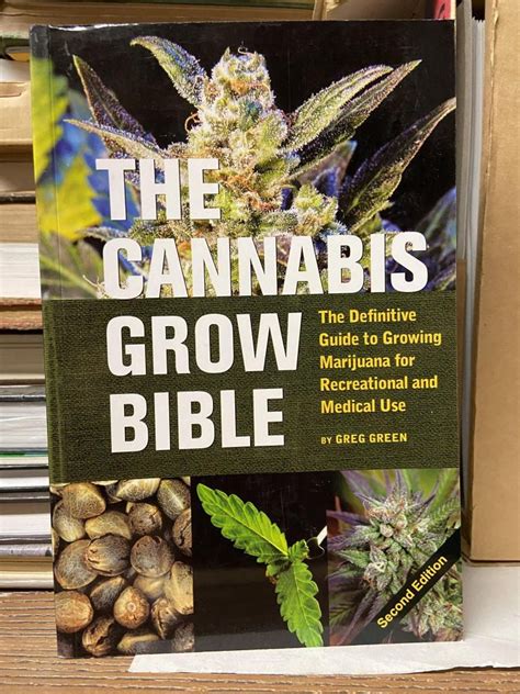 The Cannabis Grow Bible 2nd second edition Text Only Reader