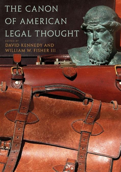 The Canon of American Legal Thought PDF