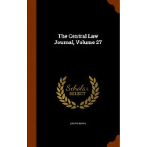 The Central Law Journal Epub