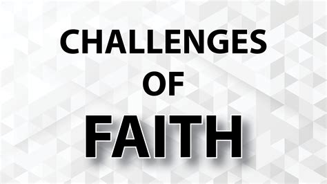 The Challenge of Faith Kindle Editon
