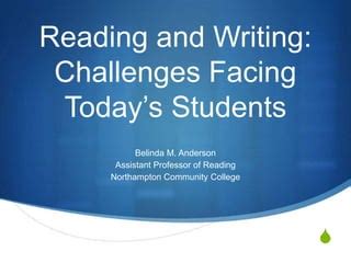 The Challenges Facing Today's Students