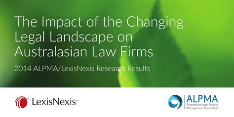 The Changing Legal Landscape