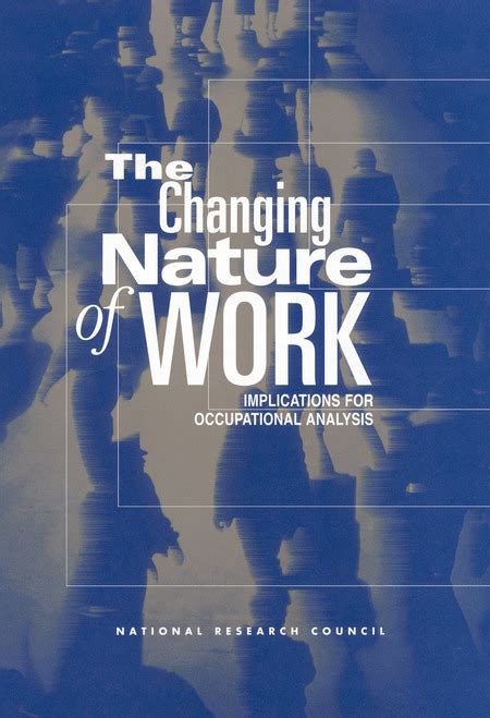 The Changing Nature of Work 1st Edition Reader