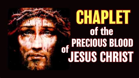 The Chaplet of the Precious Blood