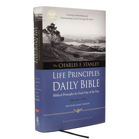 The Charles F. Stanley Life Principles Daily Bible Kindle Editon