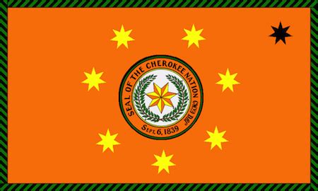 The Cherokee Nation Flag: A Symbol of Sovereignty and Resilience