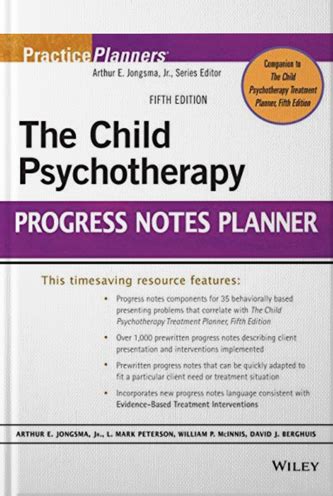 The Child Psychotherapy Progress Notes Planner PracticePlanners Kindle Editon