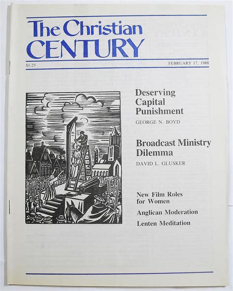 The Christian Century Volume 101 Number 25 August 15-22 1984 Reader