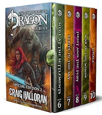 The Chronicles of Dragon Special Edition Series 1 Books 6 thru 10